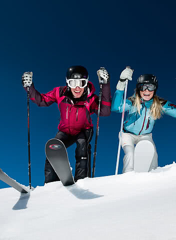 Skifahren / Ski Zillertal 3000 / Finkenberg / STOCK resort / 5 Sterne Sporthotel