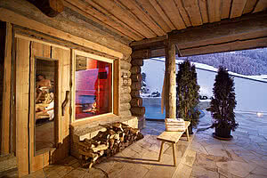 Sauna im STOCK resort dem Saunahotel Österreich